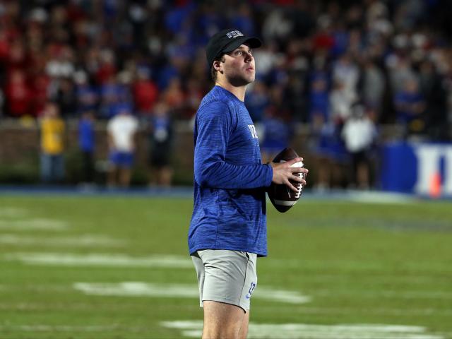 It is uncertain if Duke's quarterback, Riley Leonard, will play in the game against Louisville. This information was reported by WRALSportsFan.com.