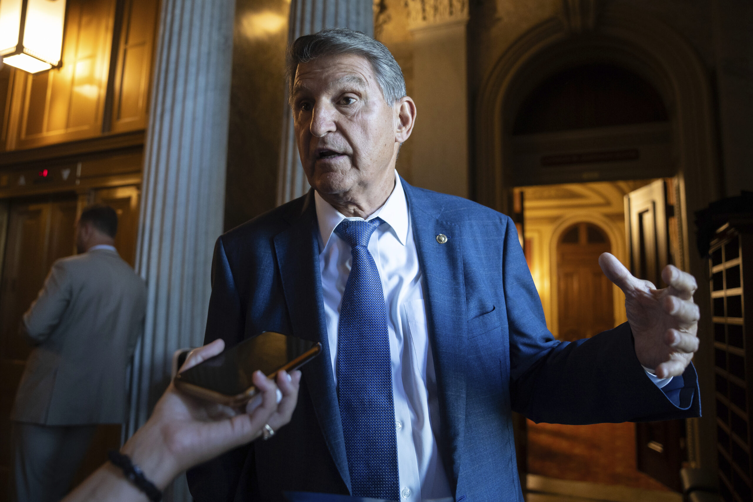 Manchin criticizes leading VA nominee for their stance on abortion.