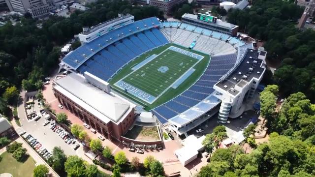 The WRAL documentary "Ghosts in the Stadium" explores the mysterious histories of four famous football stadiums in the Carolinas.