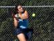 Trying to determine potential winners and underdogs in the girls' tennis championships.