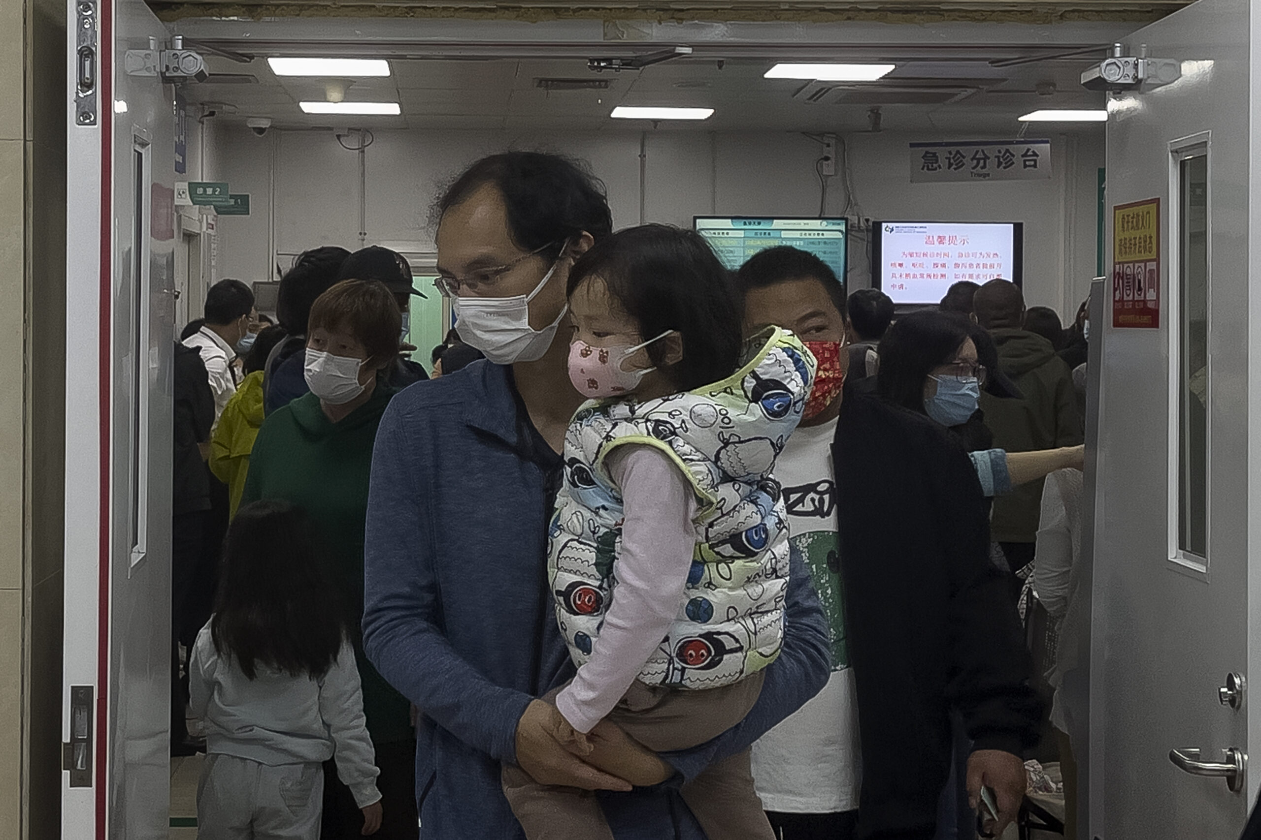 China reports an increase in respiratory illnesses due to influenza and other familiar pathogens.