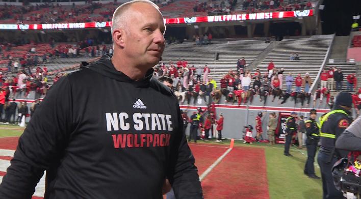 Dave Doeren is now the most successful head coach in the history of NC State football, according to the latest record on WRALSportsFan.com.