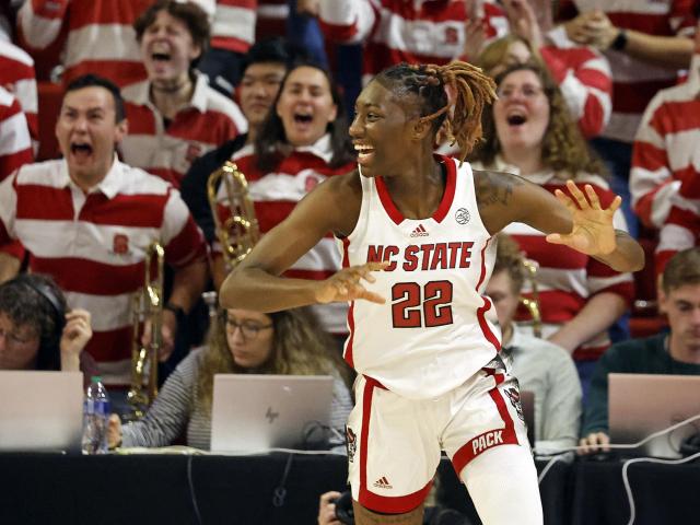 Saniya Rivers sets a personal record with 33 points as NC State shocks No. 2 UConn 92-81 on WRALSportsFan.com.