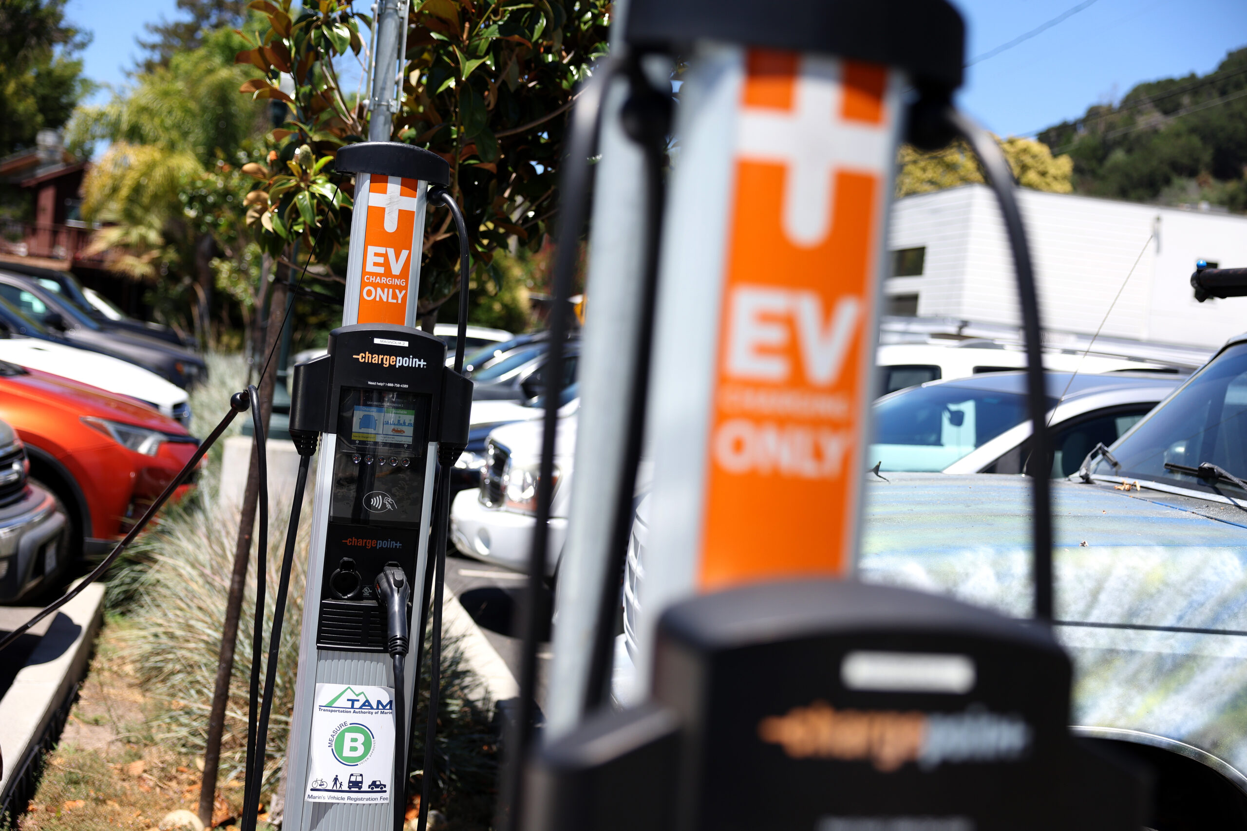 The Republican-controlled Senate approves a measure to revoke the EV charger regulation.