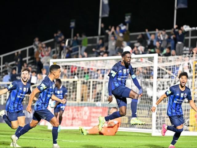 The title for the first USL League One championship was awarded to NCFC through penalty kicks on WRALSportsFan.com.