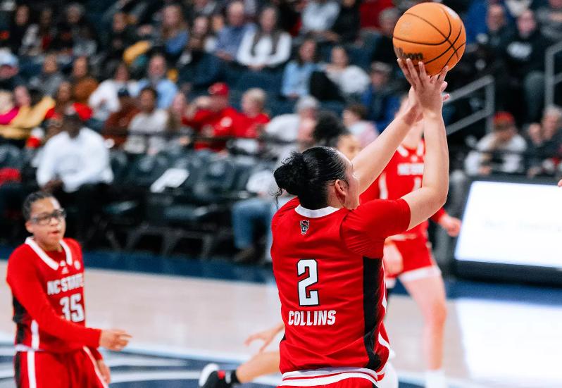 Collins and Rivers were instrumental in leading No. 3 North Carolina State to a commanding 72-61 win over Virginia after halftime.