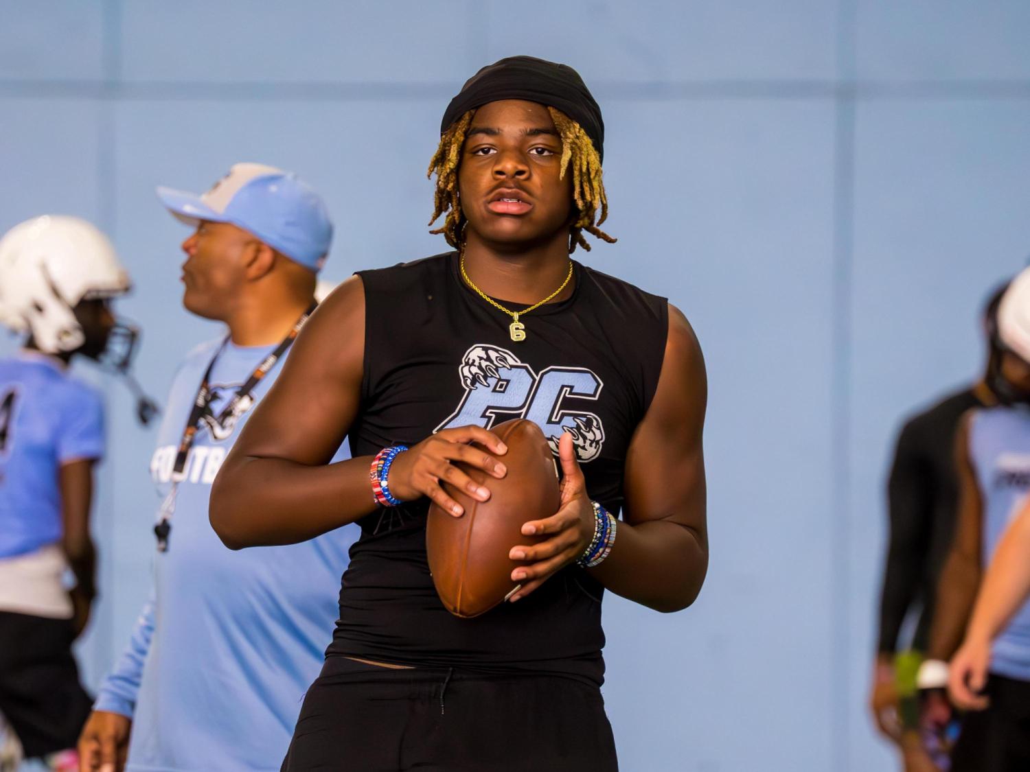 Georgia has extended an offer to Panther Creek High School's Defensive Lineman, Trajen Odom.