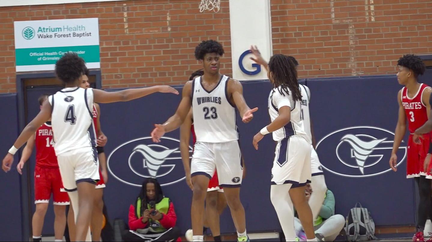 Grimsley gets revenge on Page for their previous loss with Richard Goods' double-double performance.