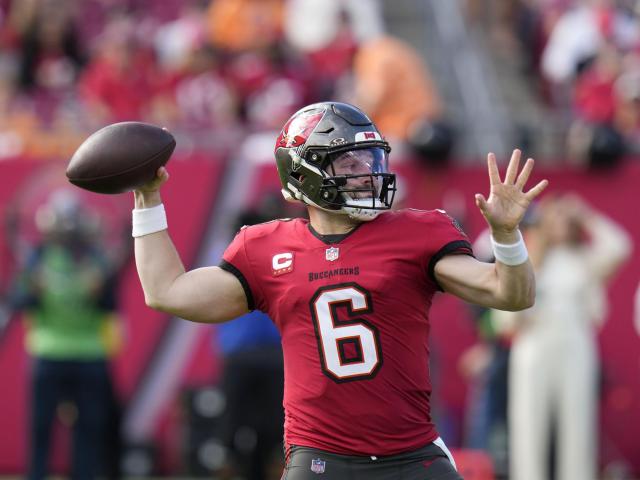 Mayfield is dealing with rib soreness, but remains determined to be available and contribute to the Buccaneers' pursuit of the NFC South championship.