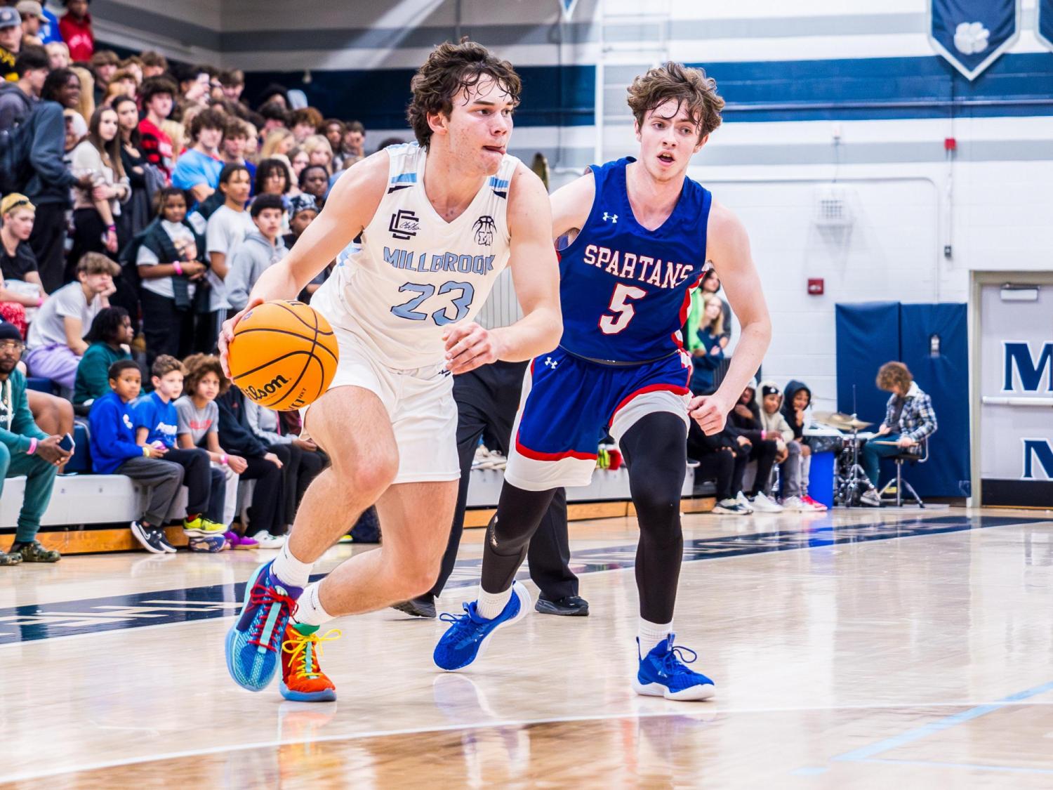 Monitoring current collegiate basketball players who have scored over 1,000 points throughout their careers.