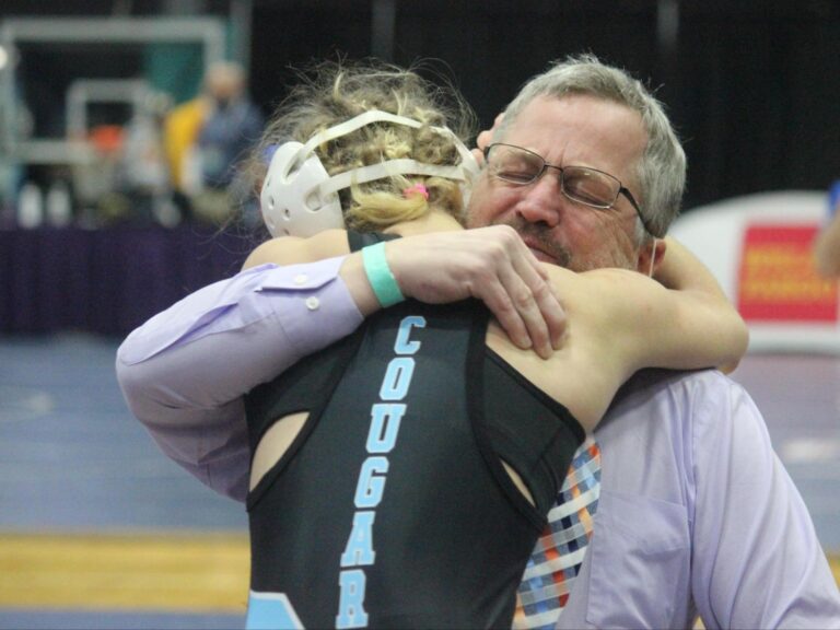 .


Seven female wrestlers who are contenders for the inaugural Most Outstanding Wrestler award at the state's first championship.