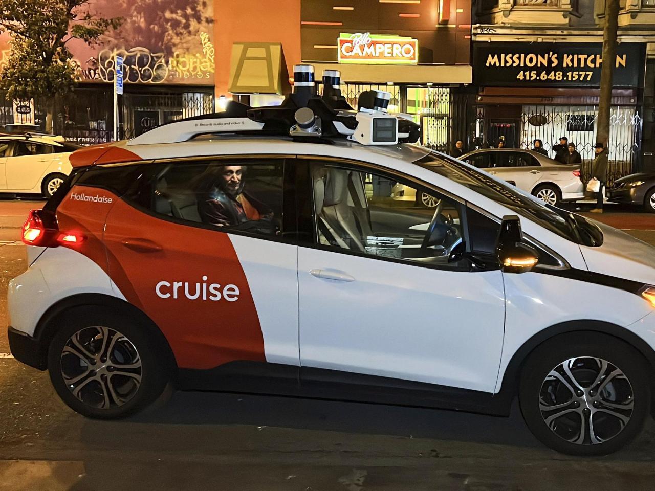 The Justice Department is investigating a collision in San Francisco involving GM's Cruise robotaxi service.