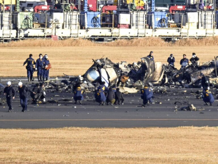 The safe evacuation of a burning Japan Airlines airplane demonstrates the unwavering commitment to safety.