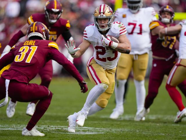 The San Francisco 49ers have an unusual group of four players who have gained over 1,000 yards. The Miami Dolphins and Detroit Lions may also have a similar achievement. This news was reported on WRALSportsFan.com.