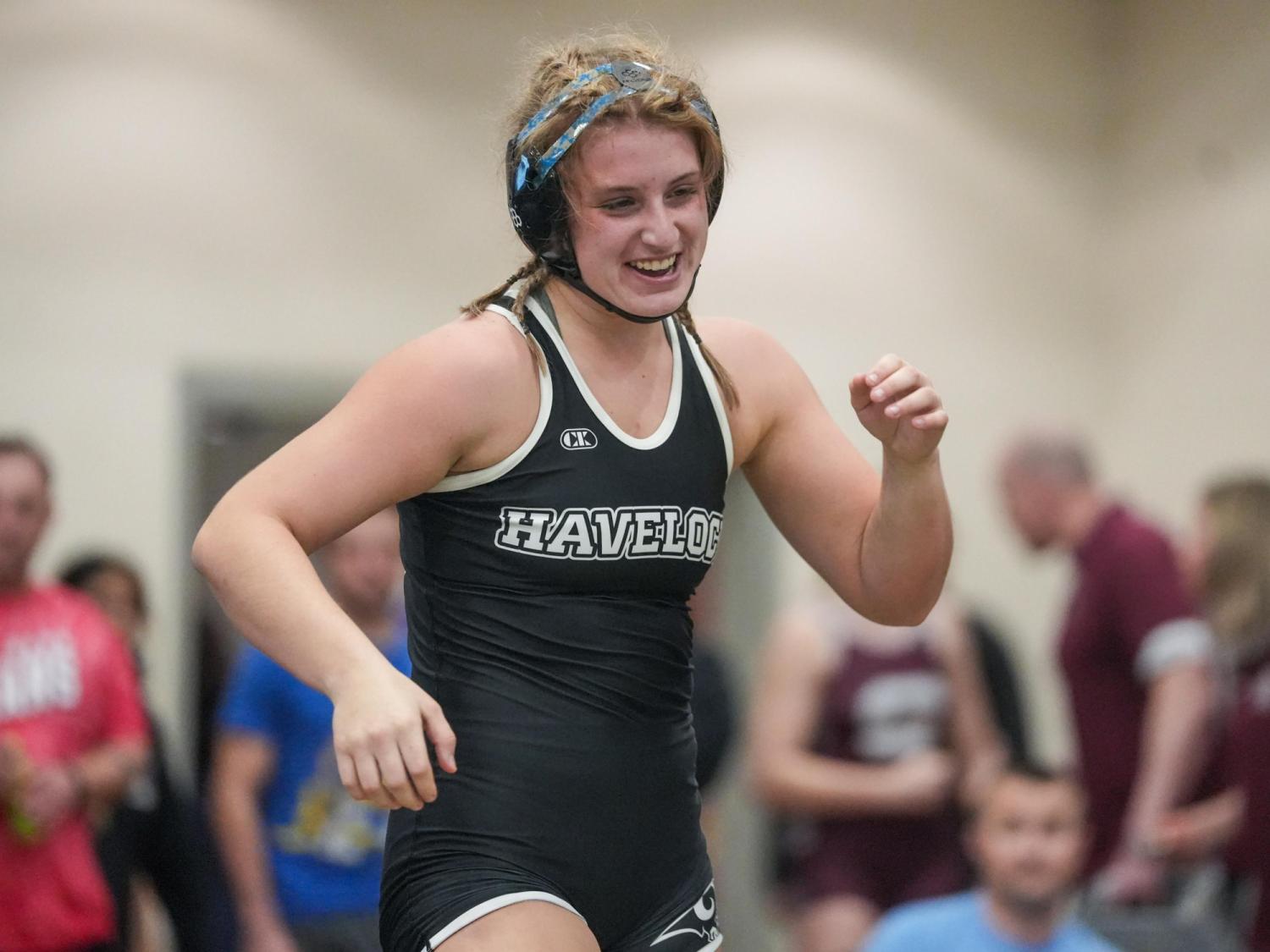 The top-ranked high school girls' wrestling teams in the HSOT end-of-regular season tournament are Havelock and Lumberton.