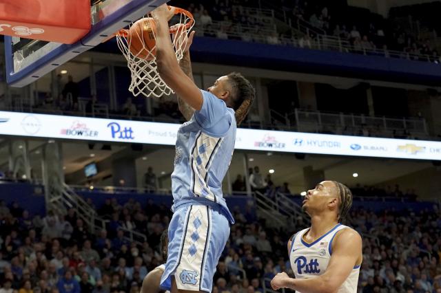 WRALSportsFan.com: No. 8 North Carolina defeats Pitt 70-57 with Bacot scoring 2,000 points