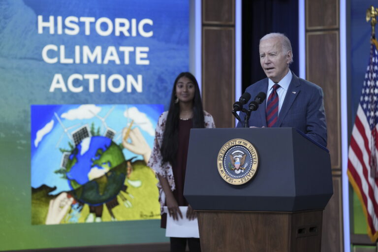 Are young voters concerned about climate change in the Biden vs. Trump election?