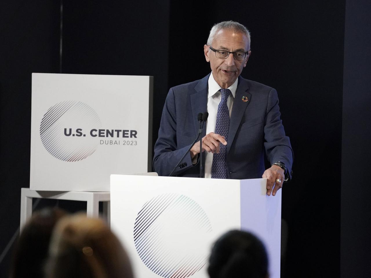 John Podesta is assuming the role of chief international advisor for climate change, replacing John Kerry.