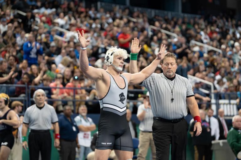 Kage Williams from Robbinsville High School has achieved a remarkable feat by becoming the 13th wrestler in NCHSAA history to win four consecutive state championships.