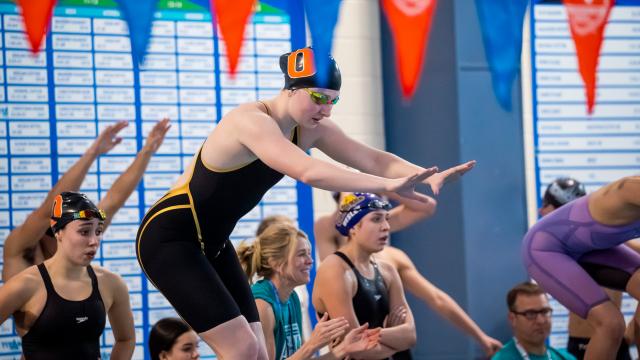 Lake Norman Charter wins 3A girls swimming title; Orange's Katie Belle Sikes sets new record