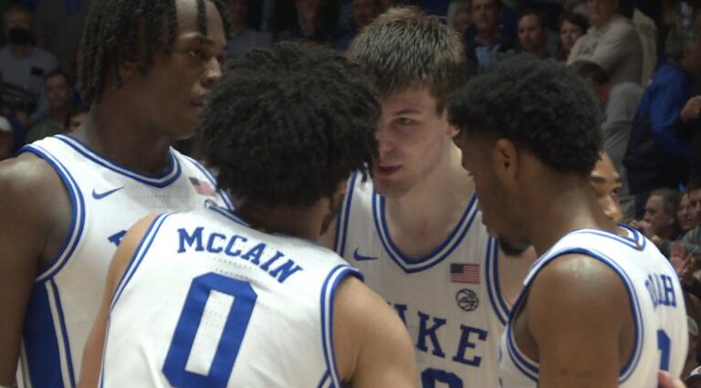 Mitchell and Filipowski lead Duke, ranked No. 9, to a 77-69 victory over Wake Forest. (from WRALSportsFan.com)