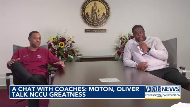 Moton and Oliver are creating lasting impacts at NCCU.