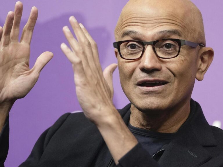 Nadella, CEO of Microsoft, is appealing to Indian developers to use the company's artificial intelligence tools.