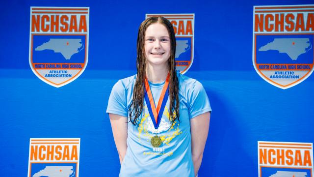 Pine Lake Prep has secured their third consecutive 1A/2A girls swimming championship, with Burns High School's Tysinger being awarded MVP honors.