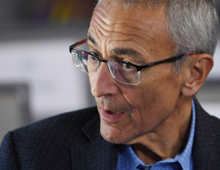 Podesta will be assuming the responsibility for John Kerry's position in addressing climate change.