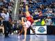 The first ever champions of girls' wrestling were awarded by NCHSAA, with Lumberton taking home the team title.