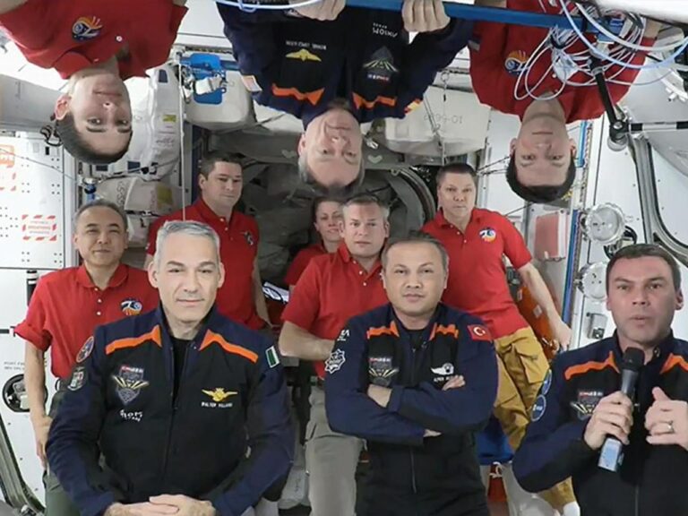 Turkey celebrates the successful return of its first astronaut from a 3-week mission at the International Space Station.