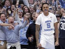 UNC maintains its position at number 3, while Duke falls to number 9 in the latest AP Top 25 rankings on WRALSportsFan.com.