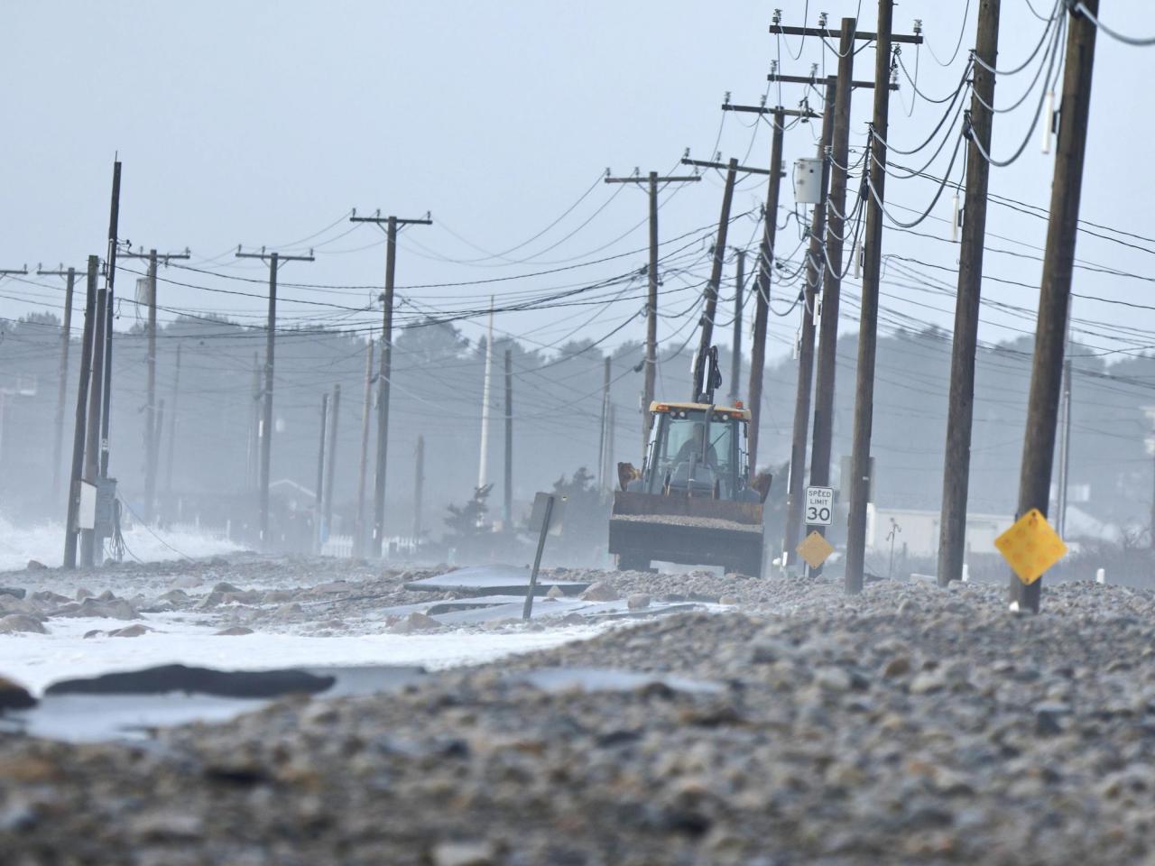 A town in Massachusetts allocated $600,000 for coastal protection, but only a few days after a winter storm hit, the funding was washed away.