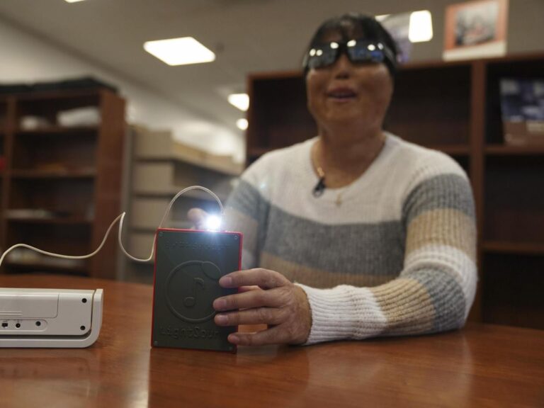 Blind people can hear and feel April's total solar eclipse with new technology