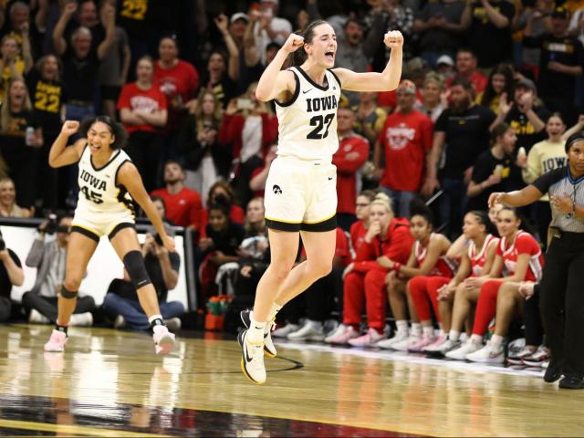 Caitlin Clark of Iowa sets new record as the all-time leading scorer for both men and women in NCAA Division-I basketball on WRALSportsFan.com.