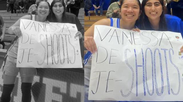 Fans of Duke University are commemorating the women's basketball team with artwork on WRALSportsFan.com.