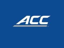 ACC logo - white on blue