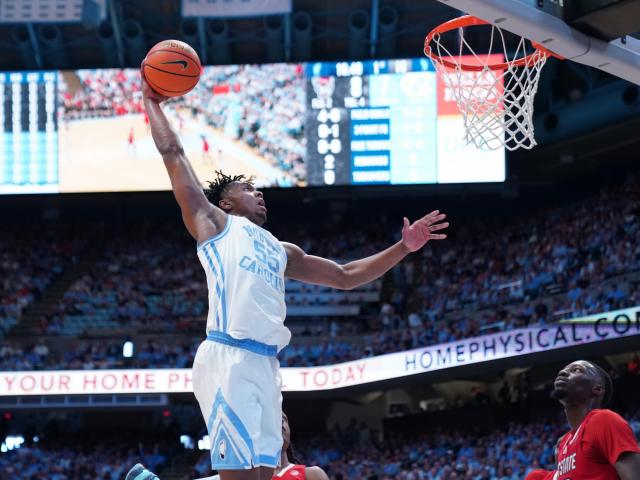 Second-half surge carries No. 9 UNC past NC State :: WRALSportsFan.com