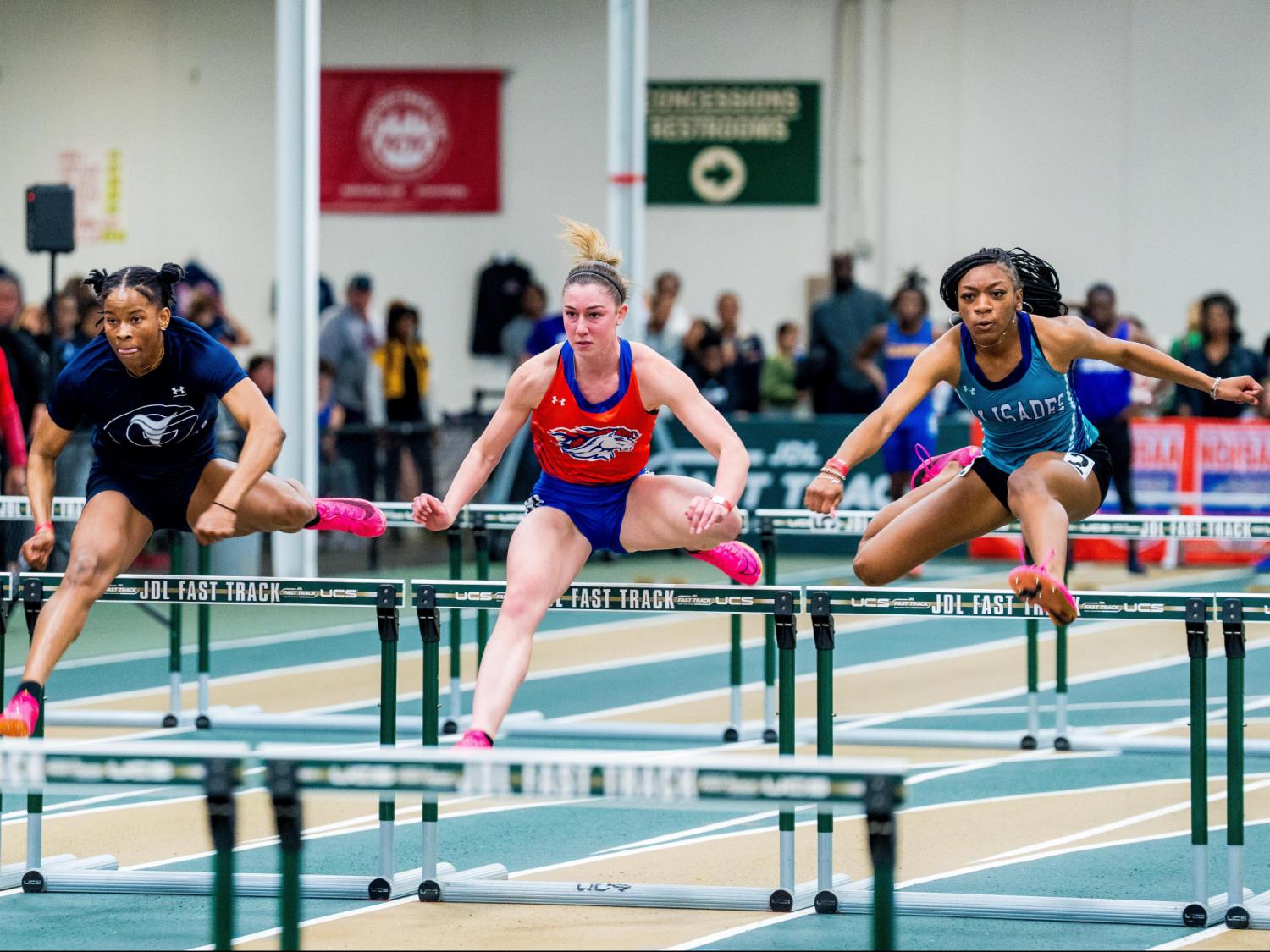 The All-State Girls Indoor Track & Field Team for HighSchoolOT in 2024