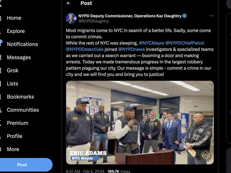 .

The New York City Police Department is utilizing social media to specifically target individuals who criticize their actions. This raises concerns and apprehensions of its own.