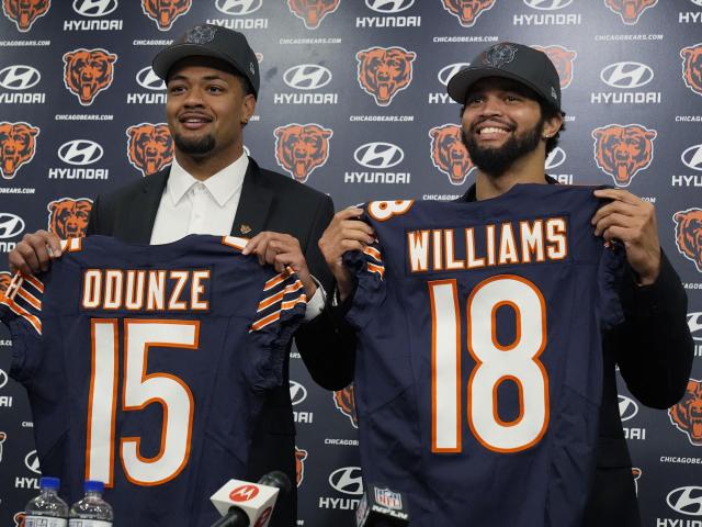 AP NFL draft grades: Bears earned highest mark after landing Caleb Williams and Rome Odunze :: WRALSportsFan.com