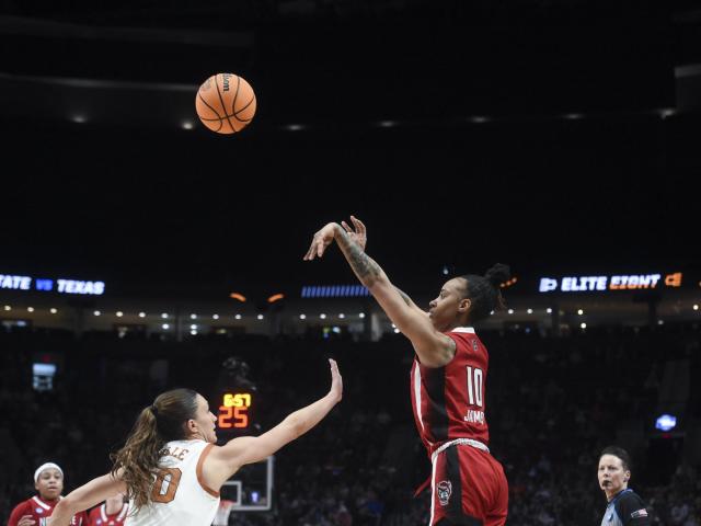 Aziaha James scores 27, leads NC State to 76-66 win over Texas, first women's Final Four since 1998 :: WRALSportsFan.com
