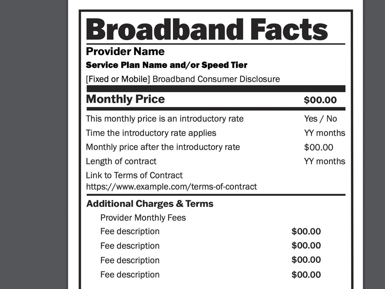 Internet providers must now be more transparent about fees, pricing, FCC says