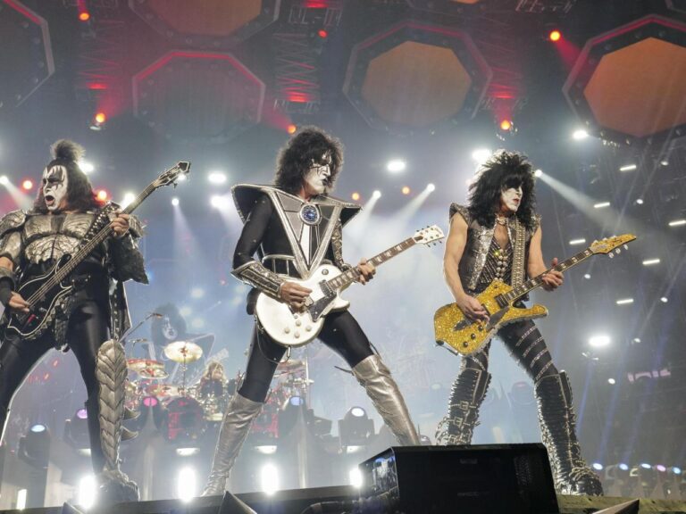 Kiss sells catalog, brand name and IP. Gene Simmons assures fans it is a 'collaboration'