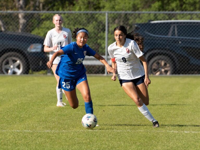 Olivia Olarte's hat trick carries Franklin Academy past Cary Academy