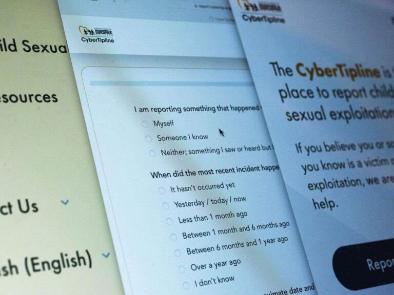 Report urges fixes to online child exploitation CyberTipline before AI makes it worse