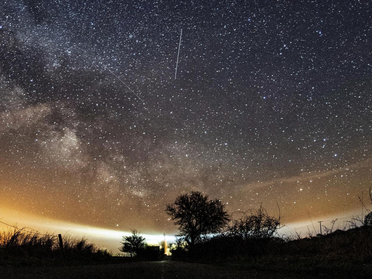 The Lyrid meteor shower peaks this weekend, but it may be hard to see it