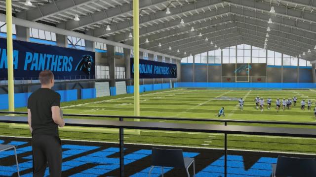 Carolina Panthers unveil plans, renderings of proposed Charlotte practice facility near Bank of America Stadium :: WRALSportsFan.com