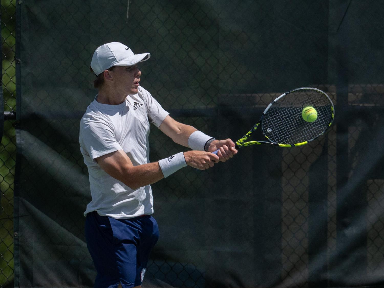 Drew Hedgecoe wins 3rd singles title, Hickory wins another doubles championship