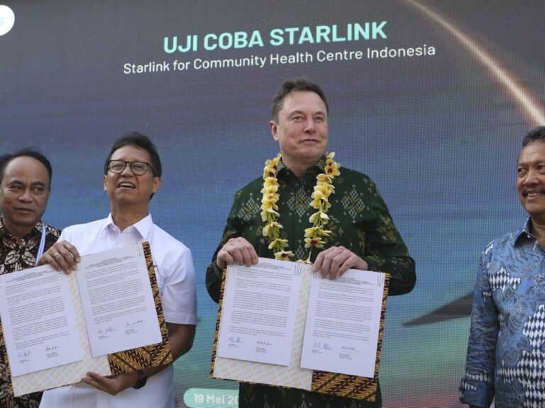 Elon Musk launches Starlink satellite internet service in Indonesia, world's largest archipelago